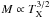 \hbox{$M\propto T_{\rm X}^{3/2}$}