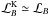 \hbox{${\cal L}_B^{\rm K} \simeq{\cal L}_B$}