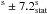 \hbox{$^{\rm s}\pm7.2^{\rm s}_{\rm stat}$}