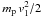 \hbox{$m_{\rm p}\, v_1^2/2$}