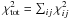 \hbox{$\chi_{\rm tot}^2 = \sum_{ij} \chi_{ij}^2$}