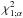 $\chi^2_{1;\alpha}$