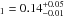 $_1= 0.14^{+0.05}_{-0.01}$
