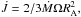 \hbox{$ \dot J={2/3} \dot M \Omega R^2_{\rm A},$}