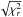 \hbox{$\sqrt{\chi^2_r}$}