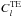 \hbox{$C^{\rm TE}_l$}