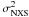 \hbox{$\rm{\sigma^{2}_{NXS}}$}