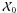 \hbox{$\mathcal{X}_0$}