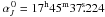 \hbox{$\alpha_{J}^{\,0}= {\rm 17^h45^m37\fs224}$}
