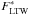 \appendix \setcounter{section}{1} \hbox{$F_{\rm LTW}^{\ast}$}
