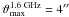 \hbox{$\mathrm{\vartheta_{\rm max}^{1.6 ~\rm GHz} = 4\arcsec}$}
