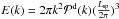 \hbox{$E(k)=2 \pi k^2 \mathcal{P}^{\rm d}(k) (\frac{L_{\rm sp}}{2\pi})^3$}