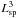 \hbox{$L_{\rm sp}^3$}
