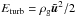 \hbox{$E_{\rm turb}=\rho_{\rm g} \tilde{\vec u}^2/2$}