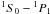 \hbox{${}^1S_0- {}^1P_1$}