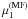 \hbox{$\mu_1^{(\mathrm{MF})}$}
