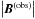 \hbox{$\left|\vec{B}^{(\mathrm{obs})}\right|$}
