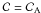 \appendix \setcounter{section}{1} \hbox{${\cal{C}}={\cal{C}}\rs{A}$}