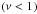 \hbox{$\left(\nu<1\right)$}