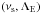 \hbox{$\left(\nu_{\rm s},\Lambda_{\rm E}\right)$}