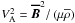 \appendix \setcounter{section}{1} \hbox{$V_{\rm A}^2={\vec{\overline B}}^2/\left(\mu\overline\rho\right)$}