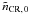 \hbox{$\tilde{n}_{\rm CR,\,0}$}