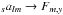 \hbox{$_sa_{lm}\rightarrow F_{m,y}$}