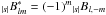 \hbox{$\sBlm^* = (-1)^m \sB_{l,-m}$}
