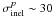 \hbox{$\sigma_{\rm inel}^p\sim 30$}