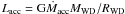 \hbox{$L_{\rm acc}={\rm G }\dot{M}_{\rm acc}M_{\rm WD}/R_{\rm WD}$}