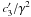 $c'_3/\gamma^2$
