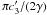 $\pi c'_3/(2\gamma)$