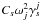 \hbox{$C_{s} \omega_j^2 \gamma_{s}^j$}