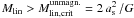 \hbox{$M_{\mathrm{lin}} > M_{\mathrm{lin, crit}}^{\mathrm{unmagn.}} = 2\,a_{\mathrm{s}}^2\,/G$}