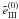 \hbox{$\tilde e_{\rm III}^{(0)}$}