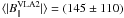 \hbox{$\langle|B_{||}^{\rm{VLA2}}|\rangle=(145 \pm 110)$}