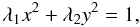 \appendix \setcounter{section}{1} \begin{equation} \label{characteristic} \lambda_1 x^2+\lambda_2 y^2 = 1, \end{equation}