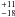 \hbox{$^{+11}_{-18}$}