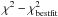 \hbox{$\chi^2-\chi^2_{\rm best fit}$}