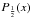 \hbox{$P_{\frac{1}{2}}(x)$}