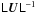 \hbox{$\coh{L}{} \jones{U}{} \coh{L}{}^{-1}$}