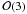 \hbox{${\cal O}(3)$}