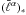 \hbox{$(\bar\ell^\alpha)_*$}