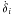 \hbox{$\dot{\delta}_i$}