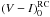 \hbox{$(V-I)_0^{\rm RC}$}