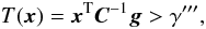 \appendix \setcounter{section}{1} \begin{equation} \label{eq:test2} T(\xb) = \xb^{\rm T} \Cb^{-1} \gb > \gamma''', \end{equation}