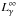 \hbox{$L_\gamma^\infty$}