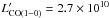 \hbox{$L'_{\mathrm{CO(1- 0)}} = 2.7 \times 10^{10}$}