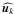 \hbox{$\widehat{\vec{u}_k}$}