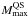 \hbox{$M_{\max}^{\rm QS}$}